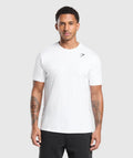 Gymshark Crest T Shirt - White