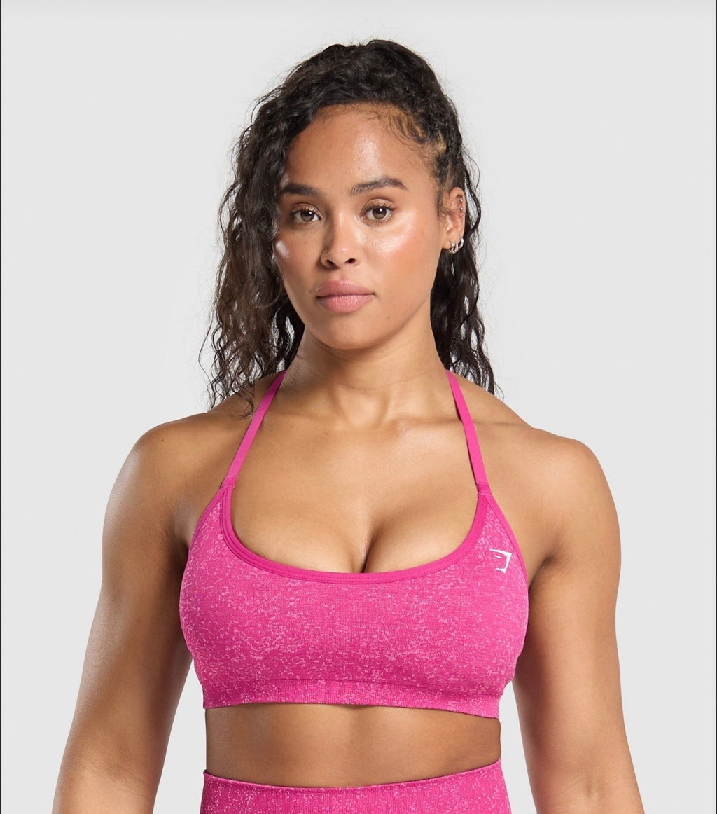 Gymshark Adapt Fleck T-Bra - Pink