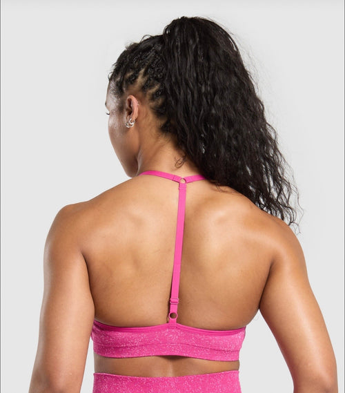 Gymshark Adapt Fleck T-Bra - Pink