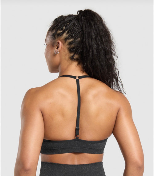 Gymshark Adapt Fleck T-Bra - Black