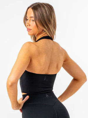 Ryderwear NKD Halter Tank - Black