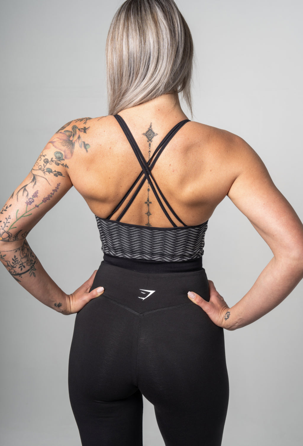 Gymshark Lifting Logo Leggings - Black