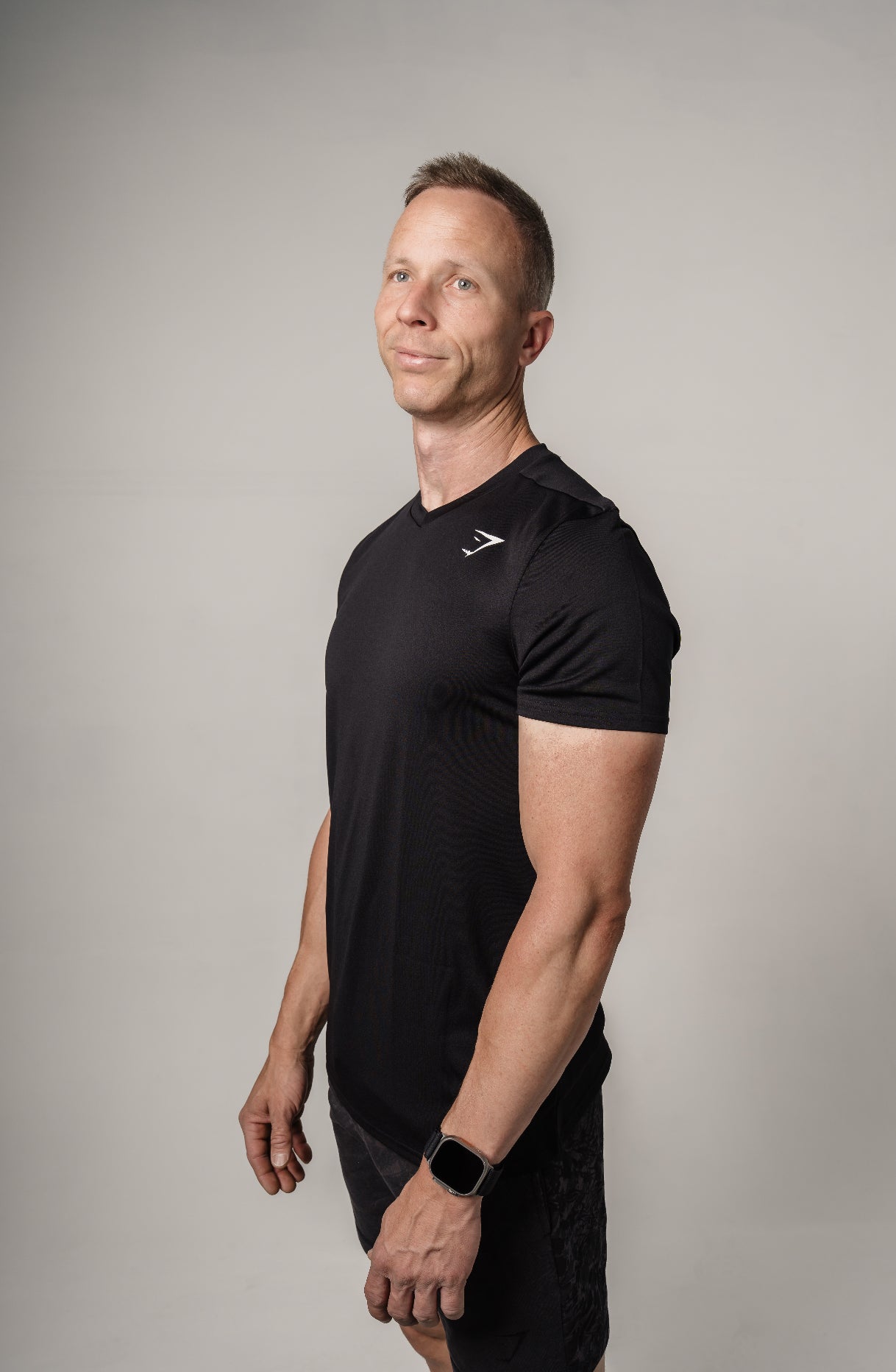 Gymshark Arrival V-Neck T Shirt - Black