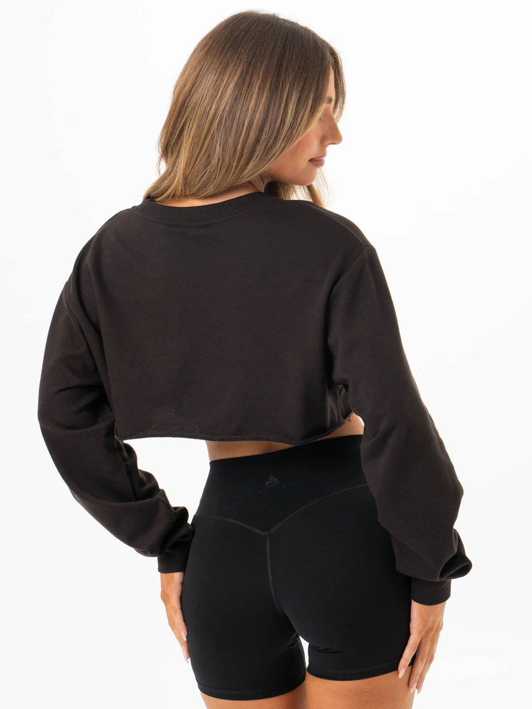Ryderwear Cropped Sweater - Washed Black