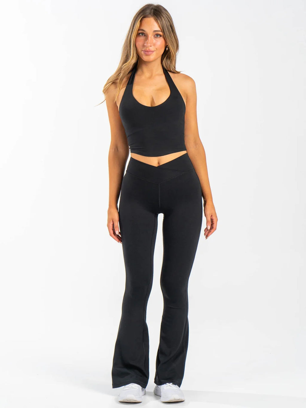 Ryderwear NKD Halter Shelf Tank - Black