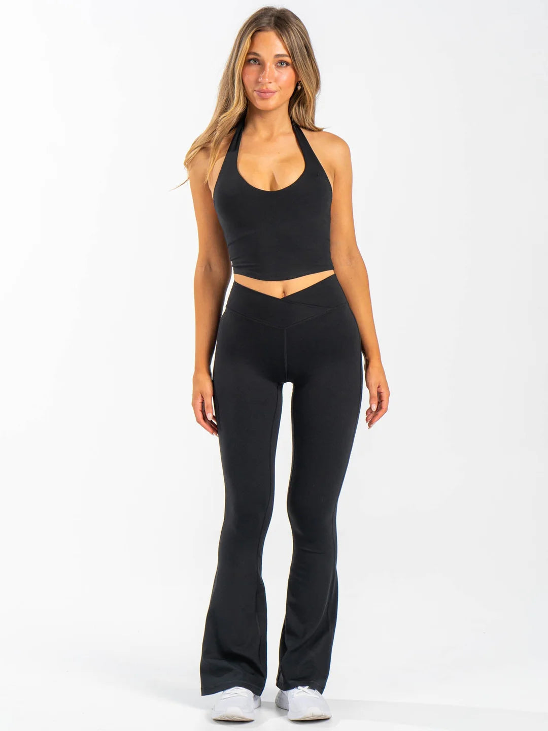 Ryderwear NKD Halter Shelf Tank - Black