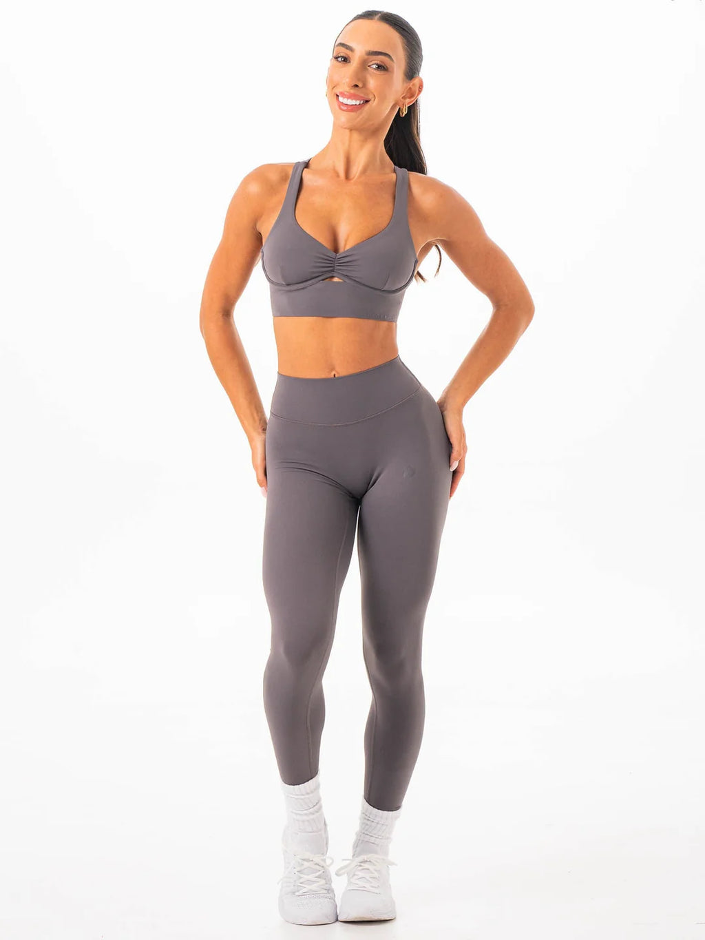 Ryderwear NKD Invisible Scrunch Leggings Truffle