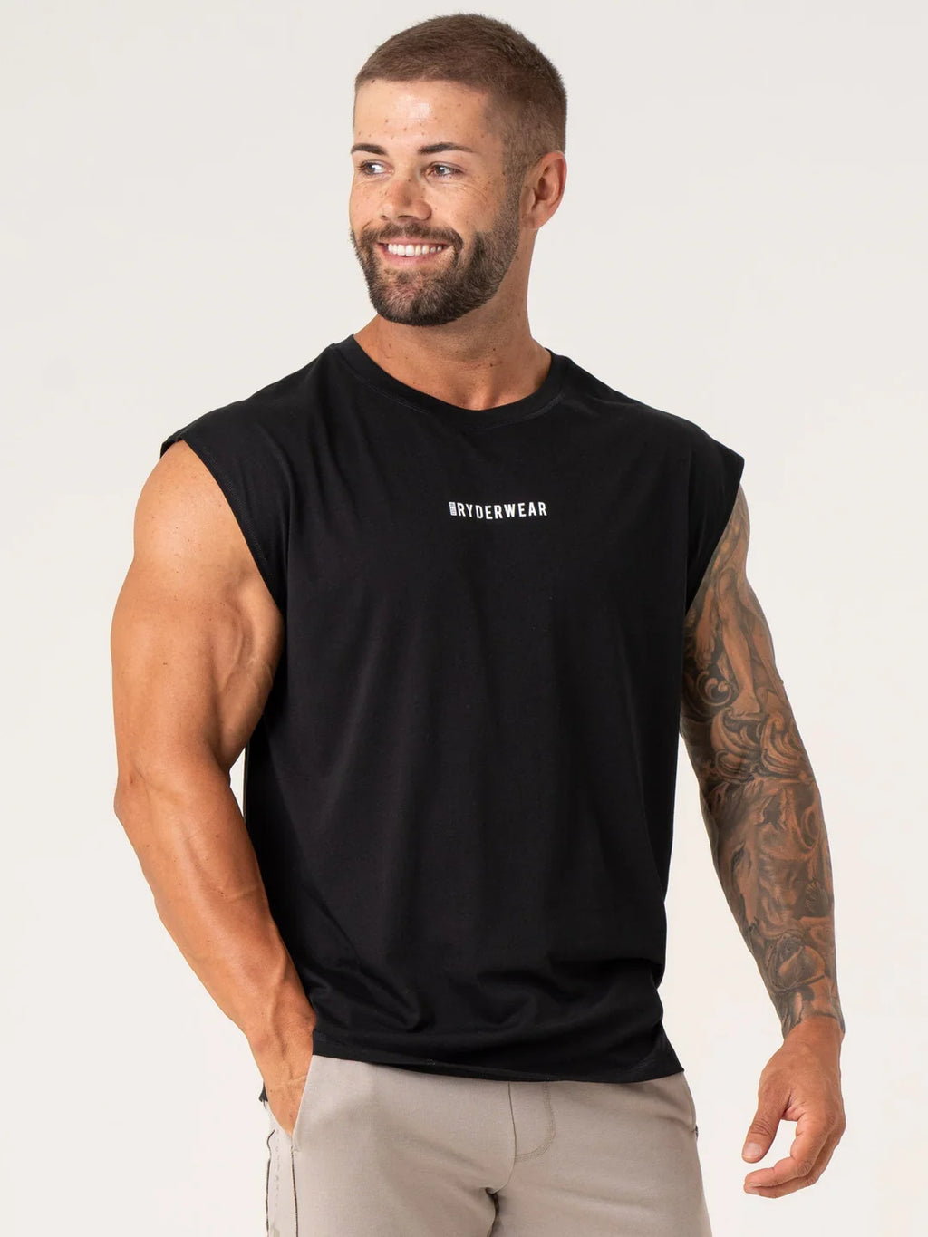 Ryderwear Pursuit Muscle Tank - Black
