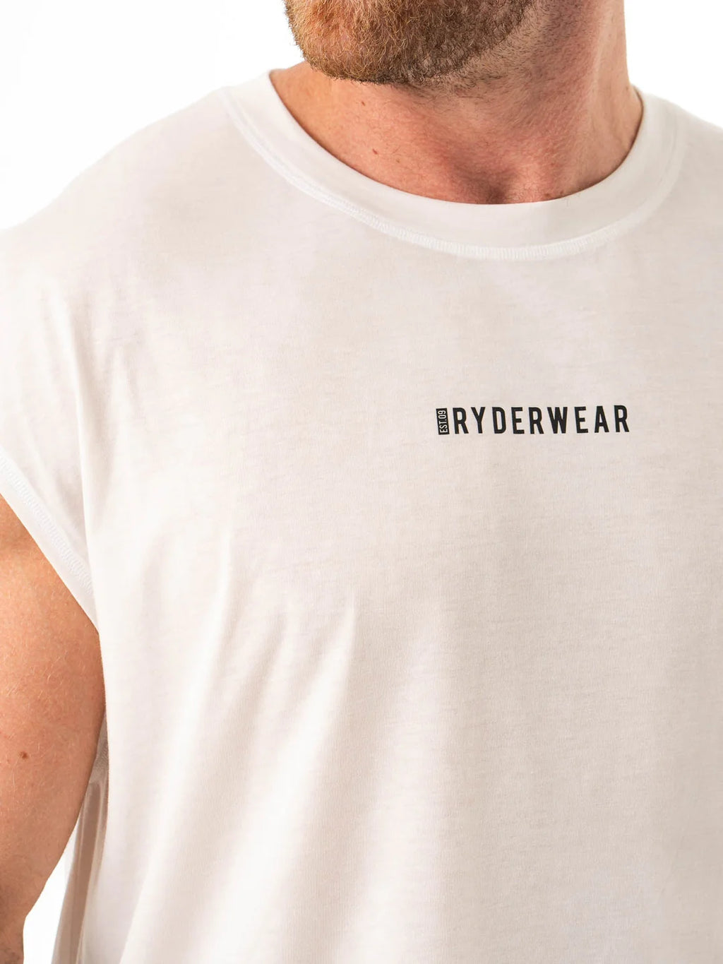 Ryderwear Pursuit Muscle Tank - White