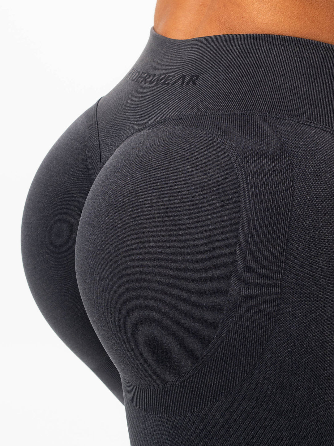 Ryderwear Stonewash Scrunch Seamless Leggings - Black